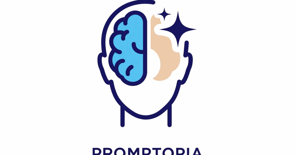 Imagem com a logo do promptopia